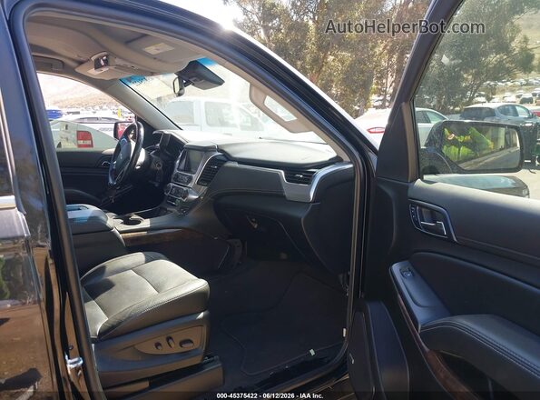 1GNSKBKC6LR110127 2020 CHEVROLET TAHOE Black Widok wnętrza z przodu