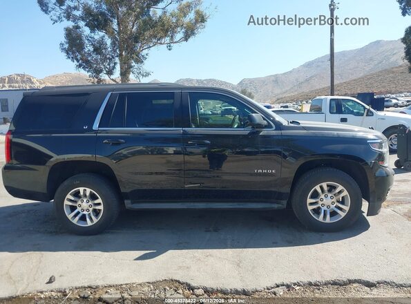 1GNSKBKC6LR110127 2020 CHEVROLET TAHOE Black Widok wnętrza z tyłu