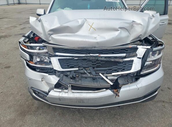 1GNSKBKC6LR149963 2020 CHEVROLET TAHOE Silver ძრავის განყოფილების ხედი