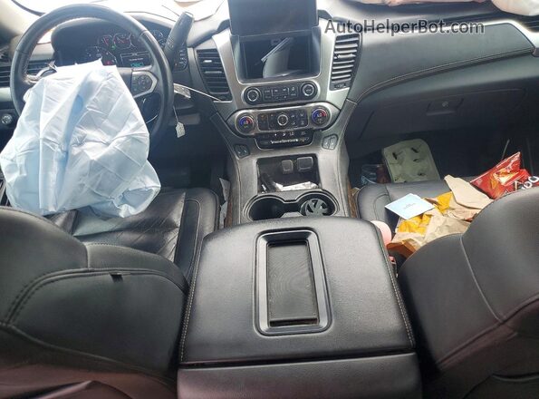 1GNSKBKC6LR149963 2020 CHEVROLET TAHOE Silver წინა პანელის ხედი