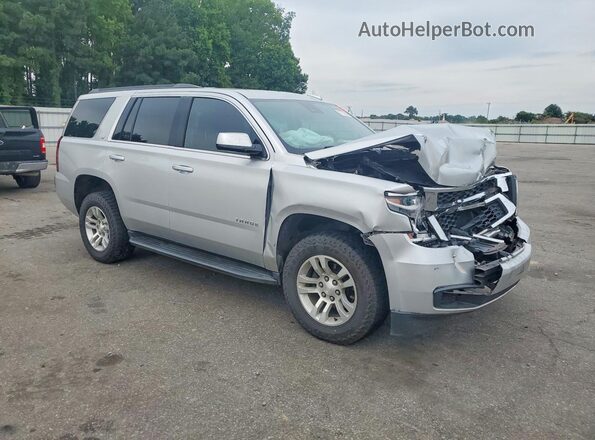 1GNSKBKC6LR149963 2020 CHEVROLET TAHOE Silver წინა მარჯვენა