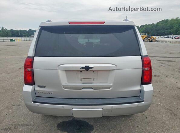 1GNSKBKC6LR149963 2020 CHEVROLET TAHOE Silver უკანა ხედი