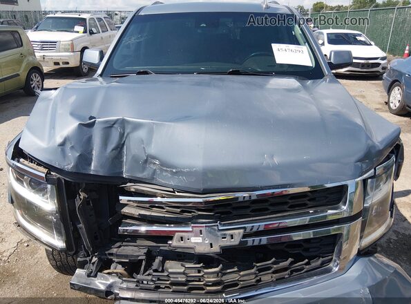 1GNSKBKC7GR332651 2016 CHEVROLET TAHOE Gray უკანა ხედი