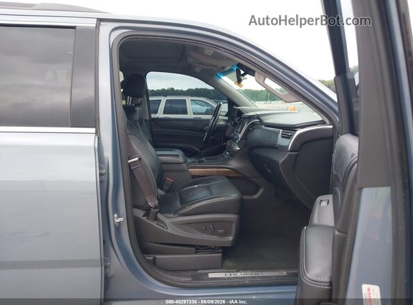 1GNSKBKC7GR349255 2016 CHEVROLET TAHOE Light Blue Вид салона спереди