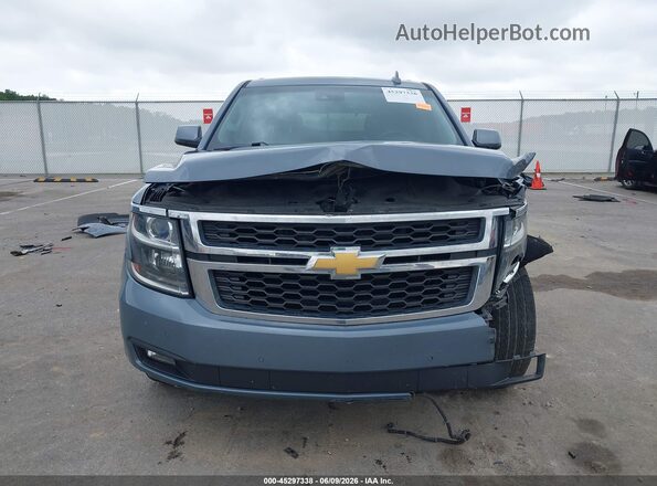 1GNSKBKC7GR349255 2016 CHEVROLET TAHOE Light Blue Вид задней части салона