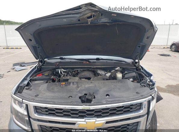 1GNSKBKC7GR349255 2016 CHEVROLET TAHOE Light Blue Вид сзади