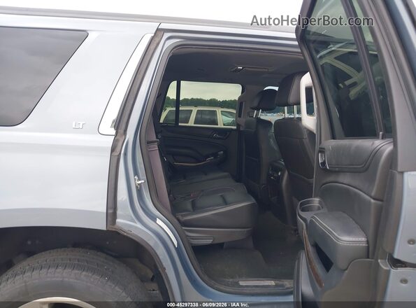 1GNSKBKC7GR349255 2016 CHEVROLET TAHOE Light Blue Вид наклейки с VIN-кодом