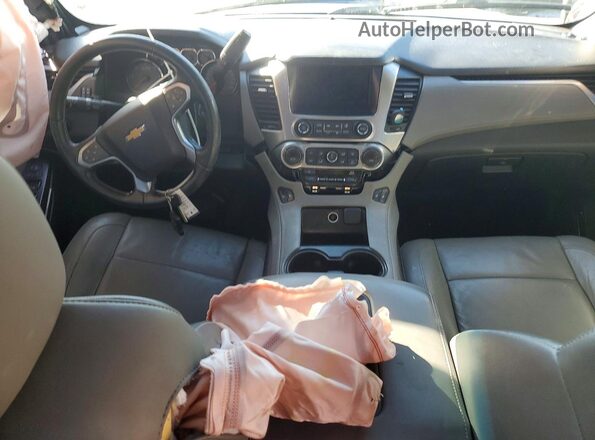 1GNSKBKC7GR365147 2016 CHEVROLET TAHOE Gray Dashboard view