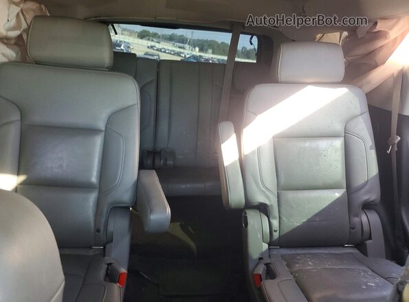 1GNSKBKC7GR365147 2016 CHEVROLET TAHOE Gray Rear seats view