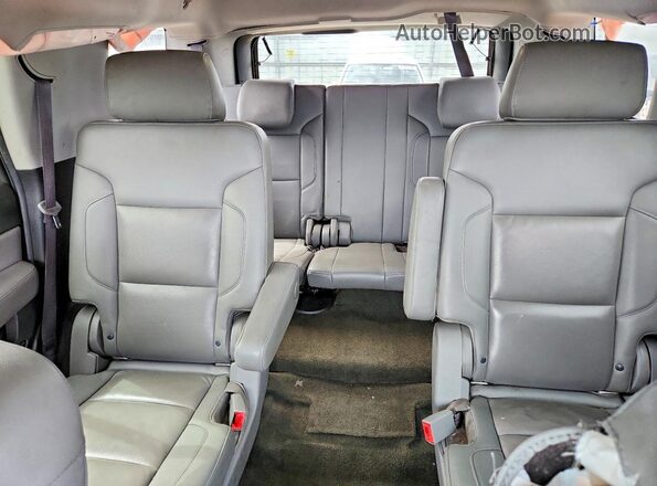 1GNSKBKC7HR214066 2017 CHEVROLET TAHOE Black Հետևի նստատեղերի տեսք