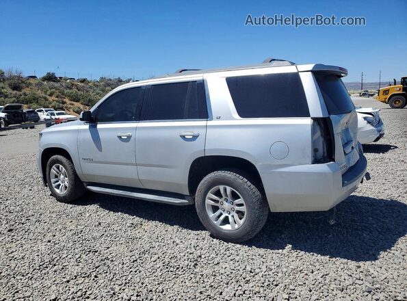 1GNSKBKC7JR135910 2018 CHEVROLET TAHOE Silver Trasero izquierdo