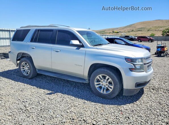 1GNSKBKC7JR135910 2018 CHEVROLET TAHOE Silver Delantero derecho