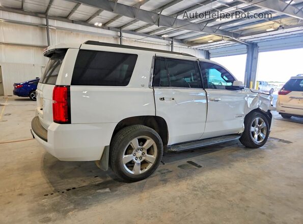 1GNSKBKC7LR108841 2020 CHEVROLET TAHOE Белый Задняя правая четверть