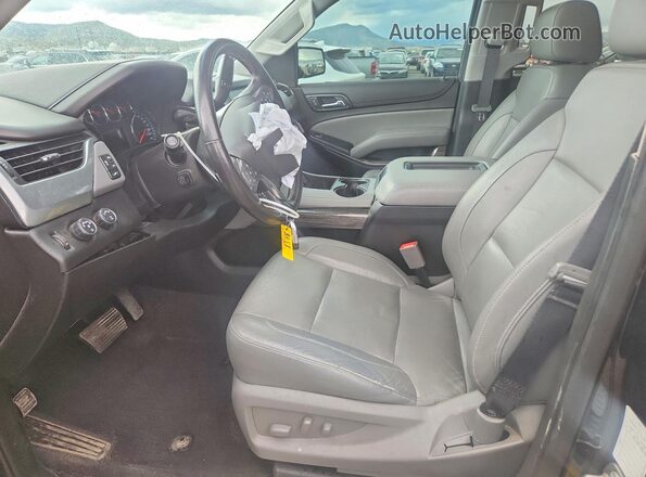 1GNSKBKC7LR243026 2020 CHEVROLET TAHOE Black Front interior view