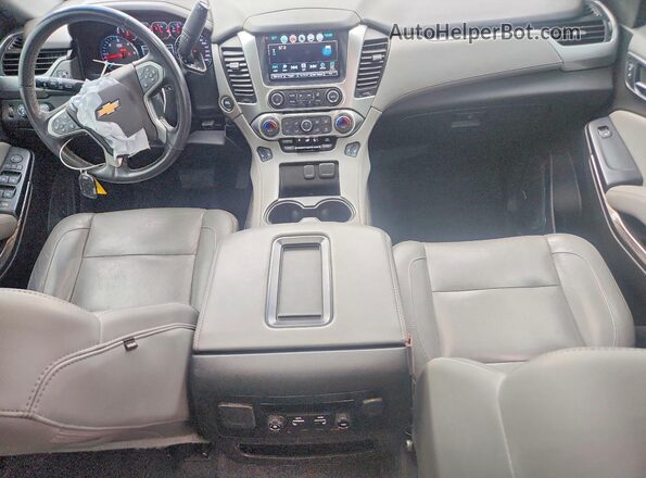 1GNSKBKC7LR243026 2020 CHEVROLET TAHOE Black Dashboard view