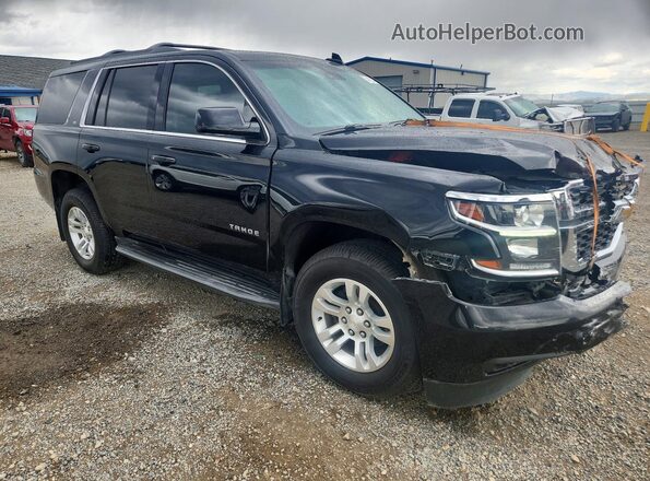 1GNSKBKC7LR243026 2020 CHEVROLET TAHOE Black Front right