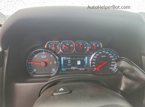 1GNSKBKC7LR243026 2020 CHEVROLET TAHOE Black Instrument cluster view
