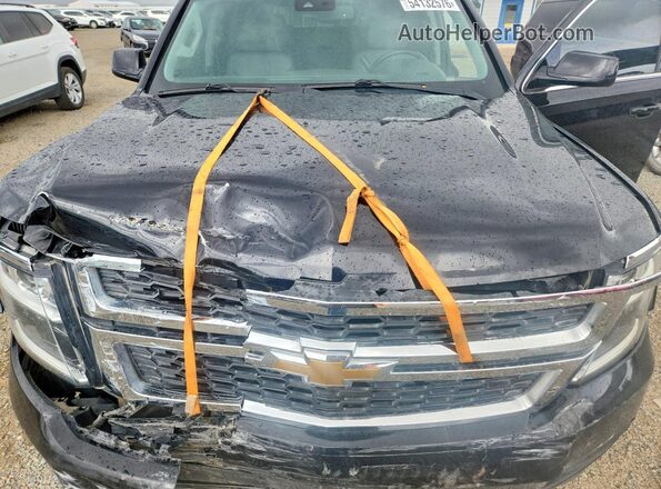 1GNSKBKC7LR243026 2020 CHEVROLET TAHOE Black Engine compartment view
