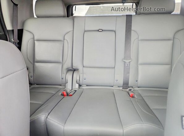 1GNSKBKC7LR243026 2020 CHEVROLET TAHOE Black Rear seats view