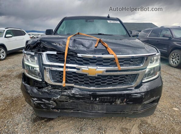 1GNSKBKC7LR243026 2020 CHEVROLET TAHOE Black Front view