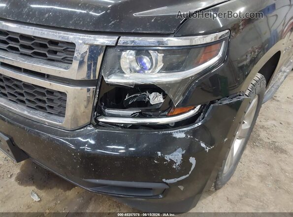 1GNSKBKC8GR333596 2016 CHEVROLET TAHOE Black Вид спереду