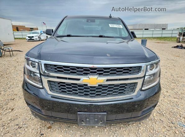 1GNSKBKC8JR117402 2018 CHEVROLET TAHOE Black Widok z przodu