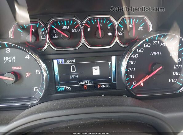 1GNSKBKC8KR333798 2019 CHEVROLET TAHOE Gray Widok tylnych siedzeń