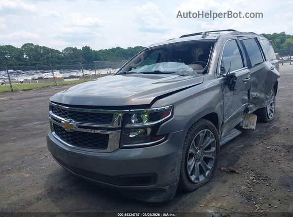 1GNSKBKC8KR333798 2019 CHEVROLET TAHOE Gray Przód lewy