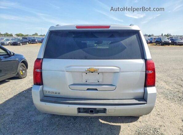1GNSKBKC8LR151276 2020 CHEVROLET TAHOE Silver Rear view
