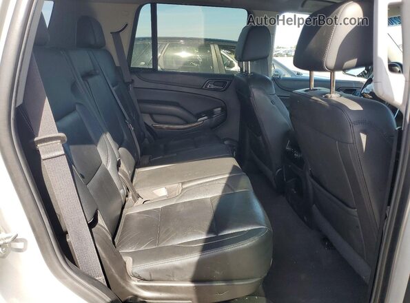 1GNSKBKC8LR151276 2020 CHEVROLET TAHOE Silver Rear interior view