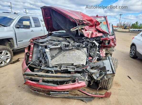 1GNSKBKC9GR284120 2016 CHEVROLET TAHOE Burgundy Вид спереду