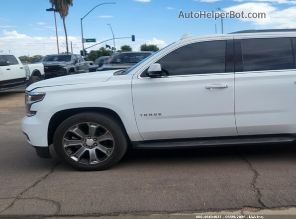 1GNSKBKC9GR404918 2016 CHEVROLET TAHOE White Vista interior trasera