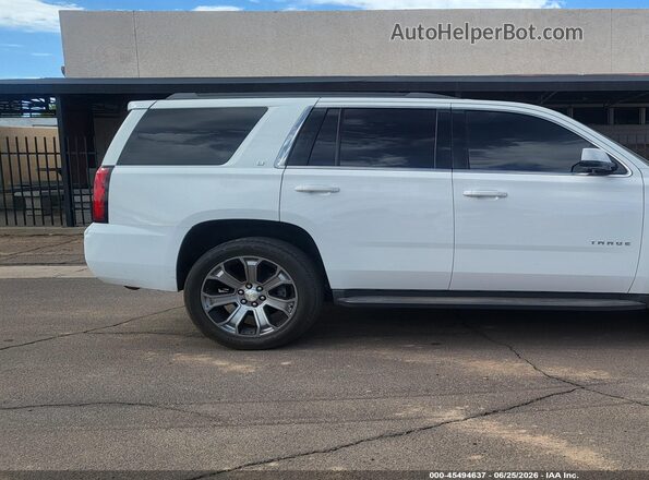1GNSKBKC9GR404918 2016 CHEVROLET TAHOE White Vista interior de 360 grados