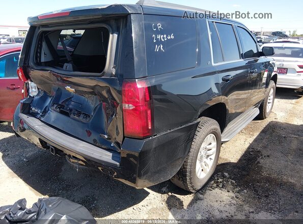 1GNSKBKC9HR243908 2017 CHEVROLET TAHOE Черный Задняя правая четверть