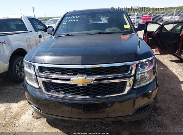1GNSKBKC9HR243908 2017 CHEVROLET TAHOE Черный Вид щитка приборов