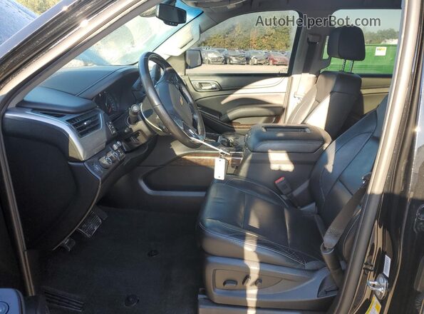 1GNSKBKC9JR326552 2018 CHEVROLET TAHOE Black Widok wnętrza z przodu