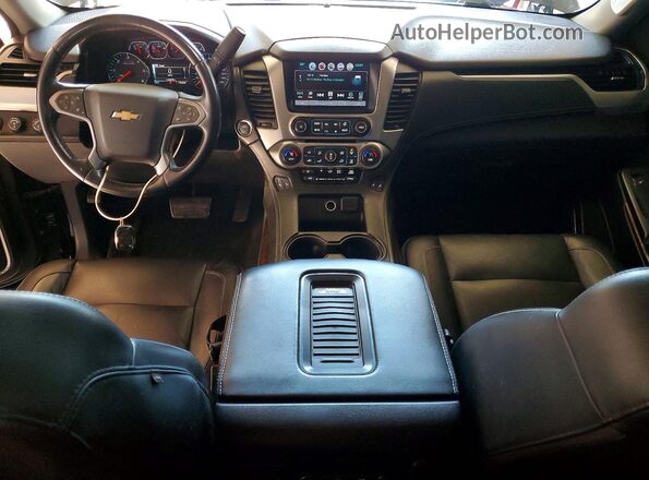 1GNSKBKCXGR103669 2016 CHEVROLET TAHOE Black Vista del salpicadero