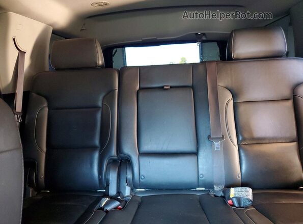 1GNSKBKCXGR103669 2016 CHEVROLET TAHOE Black Vista de los asientos traseros