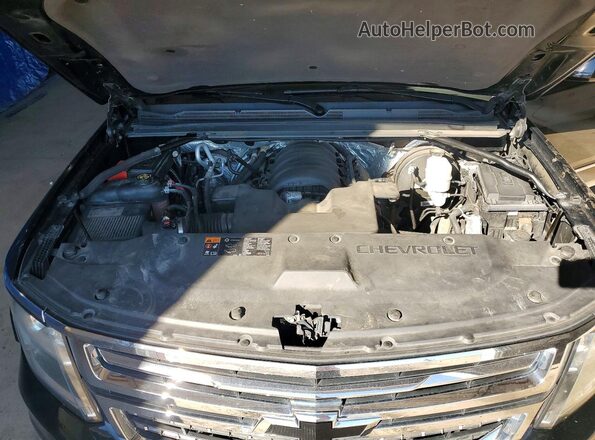 1GNSKBKCXGR103669 2016 CHEVROLET TAHOE Black Vista del compartimento del motor