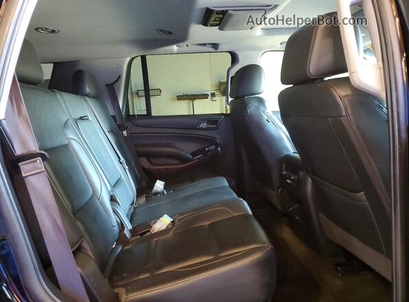 1GNSKBKCXGR103669 2016 CHEVROLET TAHOE Black Vista interior trasera
