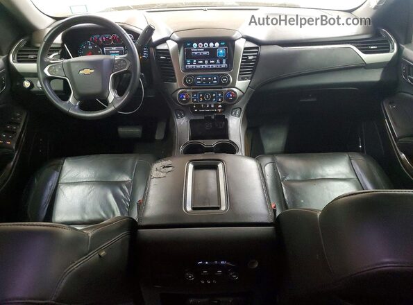 1GNSKBKCXGR161880 2016 CHEVROLET TAHOE Black Dashboard view