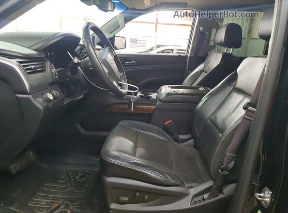 1GNSKBKCXGR161880 2016 CHEVROLET TAHOE Black Front interior view