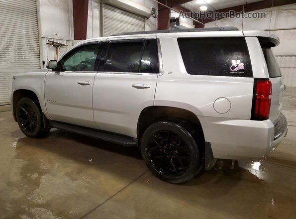1GNSKBKCXGR181935 2016 CHEVROLET TAHOE Серебряный Задняя левая четверть