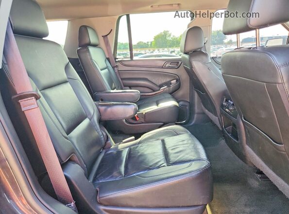 1GNSKBKCXGR202136 2016 CHEVROLET TAHOE Black Widok wnętrza z tyłu