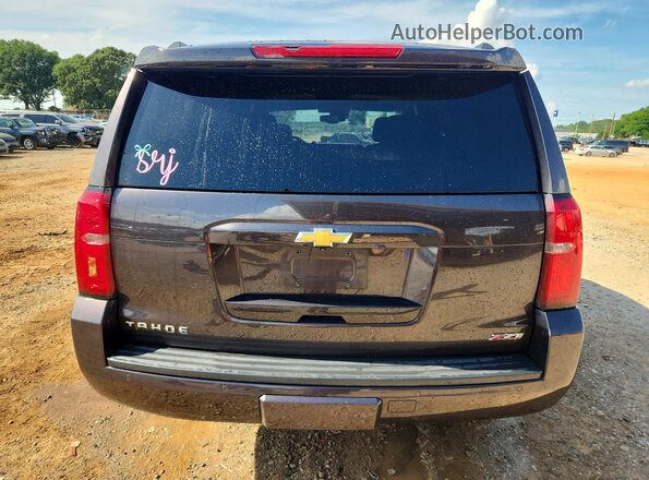 1GNSKBKCXGR202136 2016 CHEVROLET TAHOE Black Widok z tyłu