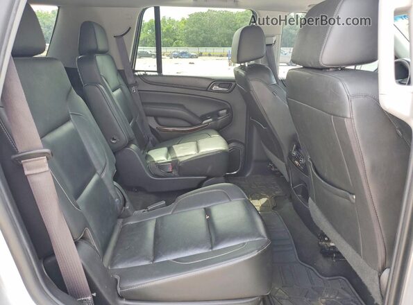 1GNSKBKCXGR203643 2016 CHEVROLET TAHOE Silver Widok wnętrza z tyłu