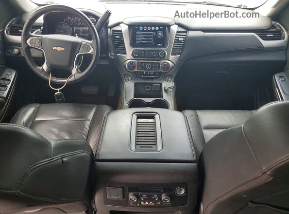 1GNSKBKCXGR203643 2016 CHEVROLET TAHOE Silver Widok deski rozdzielczej