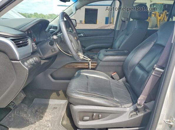 1GNSKBKCXGR203643 2016 CHEVROLET TAHOE Silver Widok wnętrza z przodu