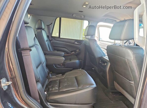1GNSKBKCXGR366471 2016 CHEVROLET TAHOE Серый Вид задней части салона