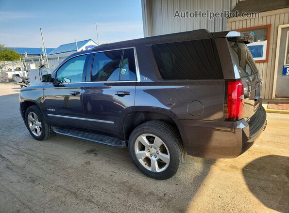 1GNSKBKCXGR366471 2016 CHEVROLET TAHOE Серый Задняя левая четверть